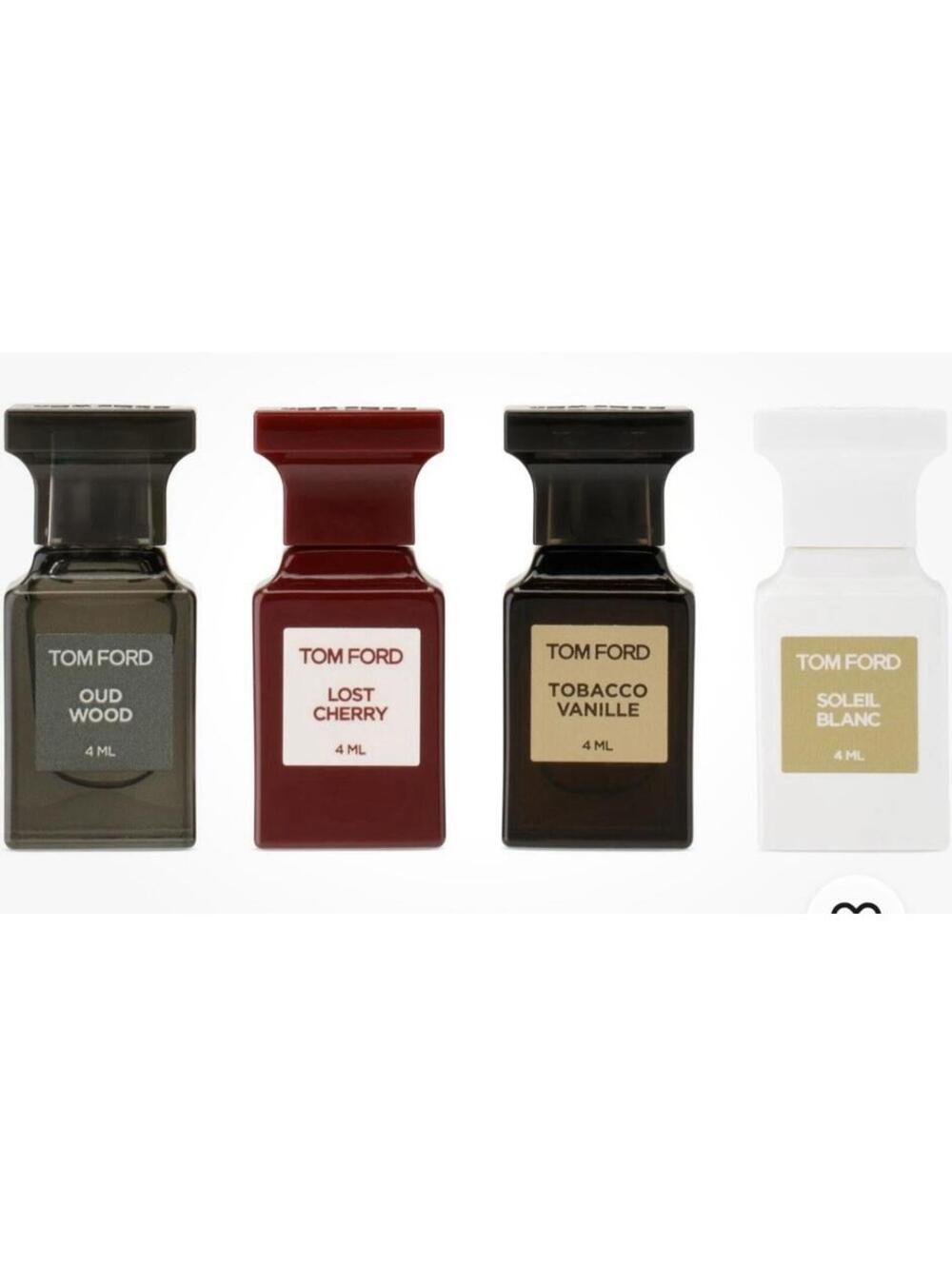 Tom Ford Private Blend Luxe Discovery Mini Set 4 x 0.13oz Travel Size NEW in Box